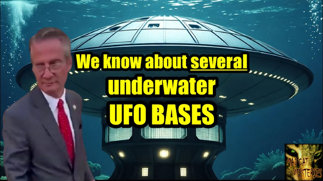 Congressman Tim Burchett on UNDERWATER ALIEN BASES