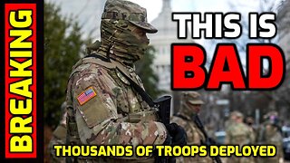 ⚠️ ALERT: Thousands of Troops Deployed for Potential Attack & Civil Unrest during the Inauguration