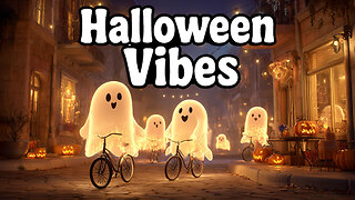 Halloween Vibes 2025 👻 🎃 Cute Ghosts, Happy Beats & Pumpkin Smiles