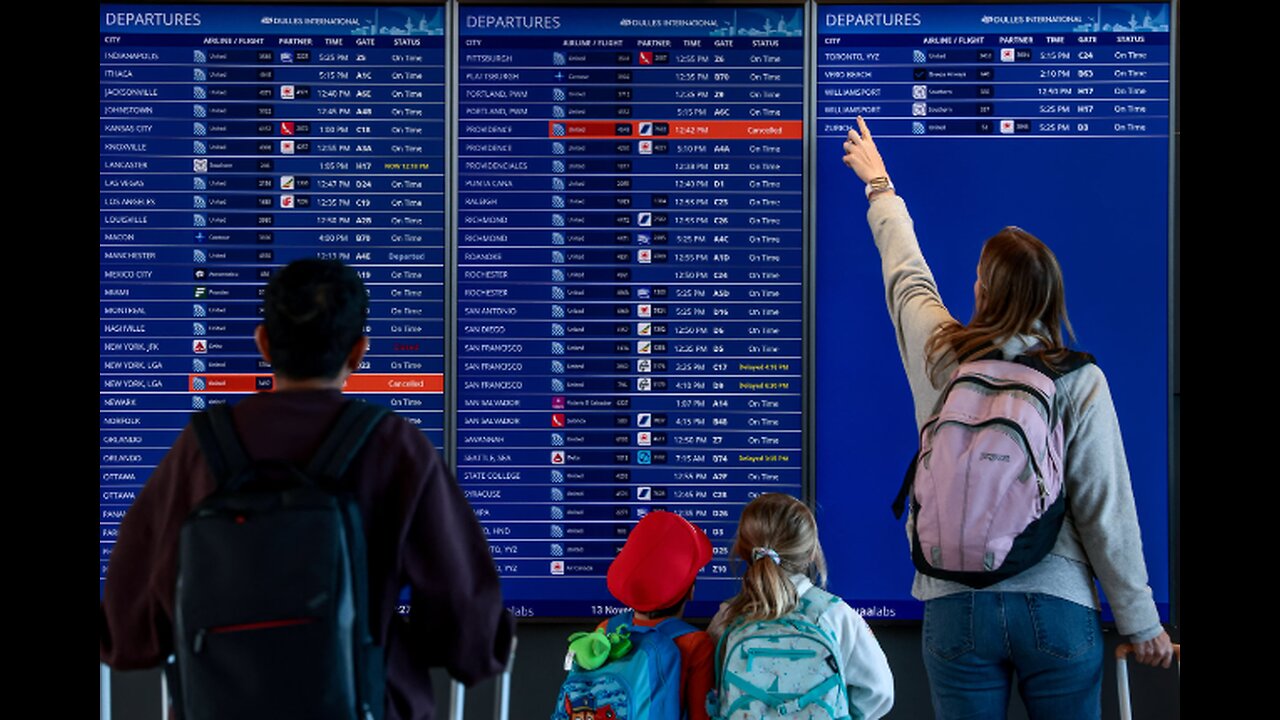 Airlines Reduce Flight Cuts for Friday Despite 6 FAA Order.mp4