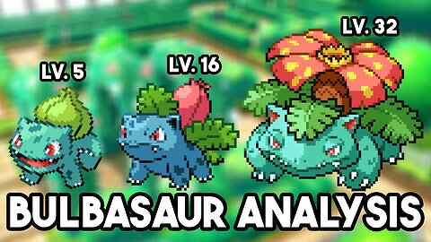 Bulbasaur Evolution Line Analysis