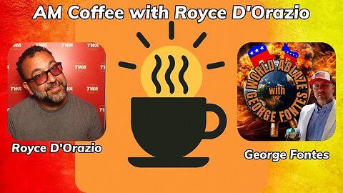 My Guest Spot on MORNING COFFEE with Royce D'Orazio