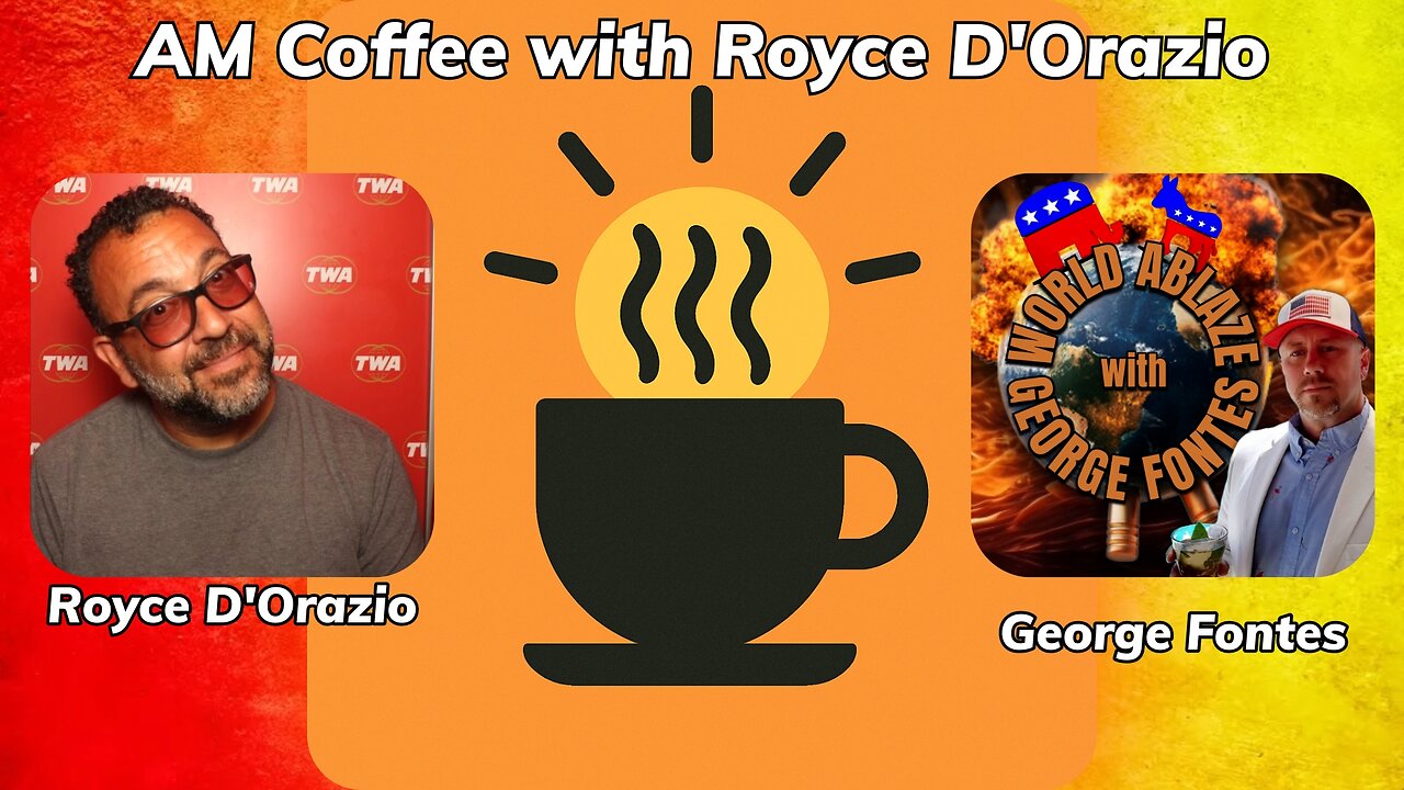 My Guest Spot on MORNING COFFEE with Royce D'Orazio