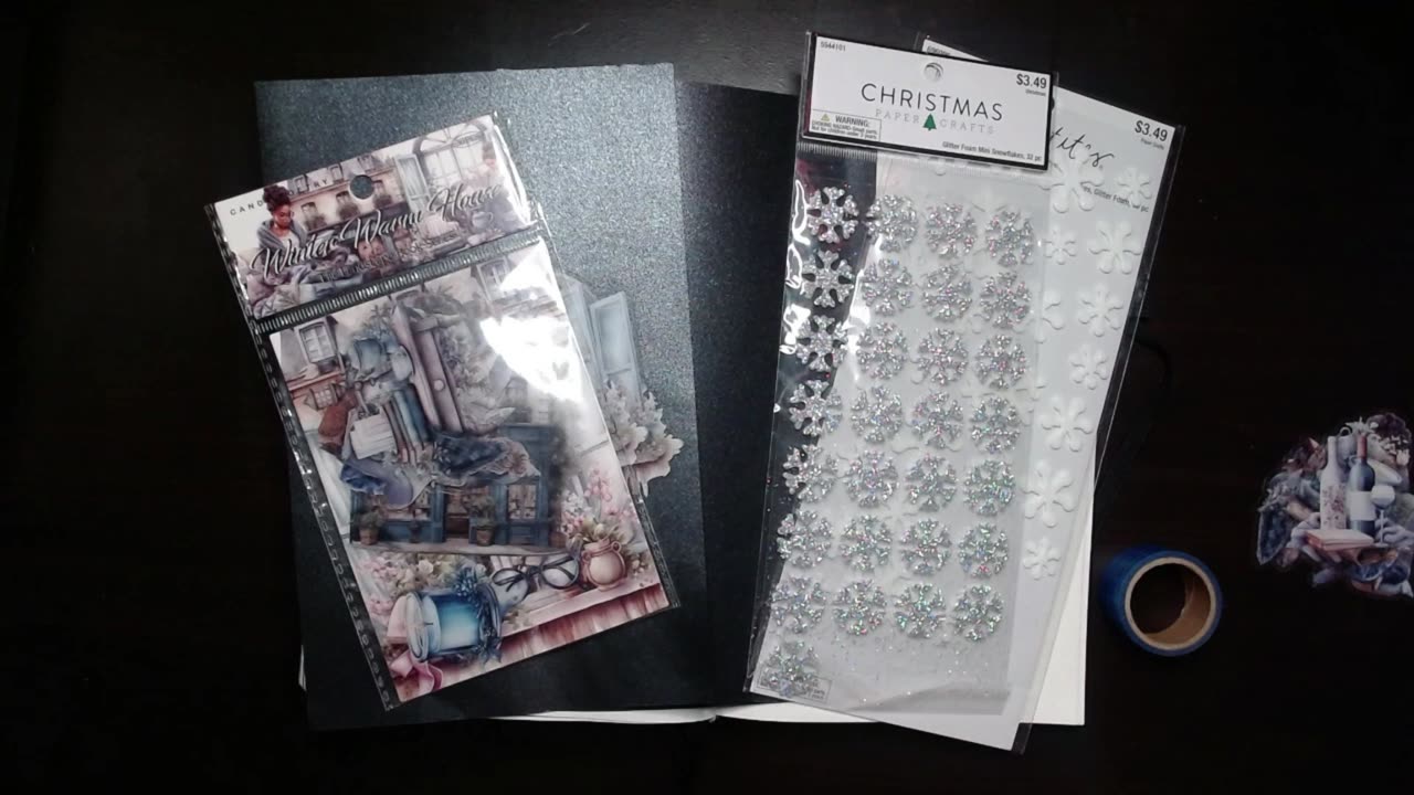 Vlogmas Day 4 in my creative journal