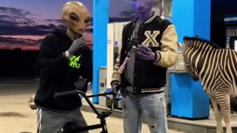 Aliens - Gas Station 😂 | Sora 2 AI