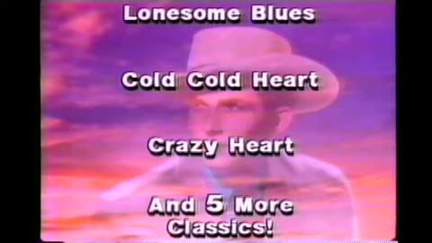 July 12, 1988 - Mail Order Ad for 'Hank Williams The Legend'