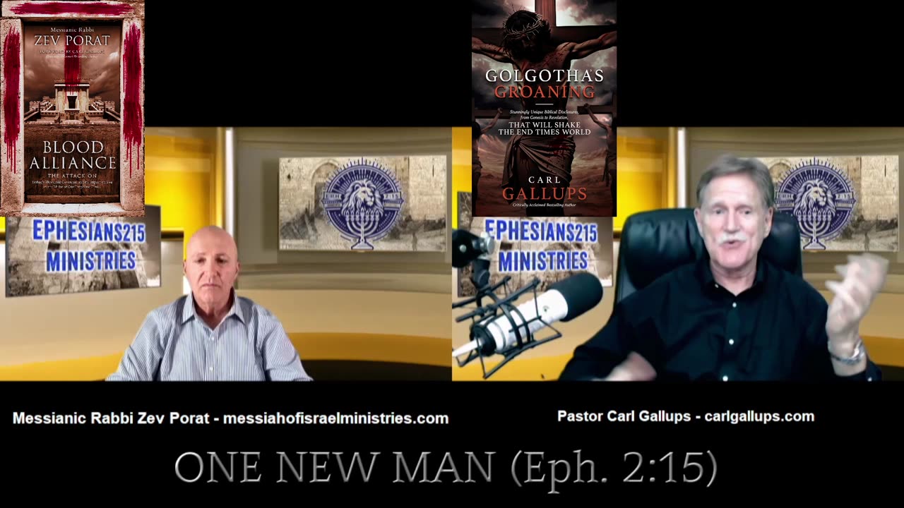 Striking Revelations About Zechariah 12:10 - Messianic Rabbi Zev Porat and Pastor Carl Gallups