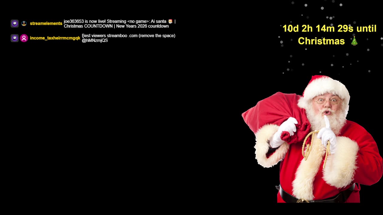 Ai Santa 🎅 | Christmas COUNTDOWN | New Years 2026 countdown