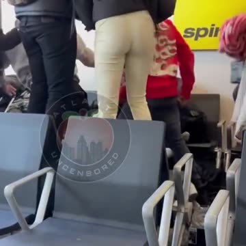 Another POV of the fight at Atlanta Airport