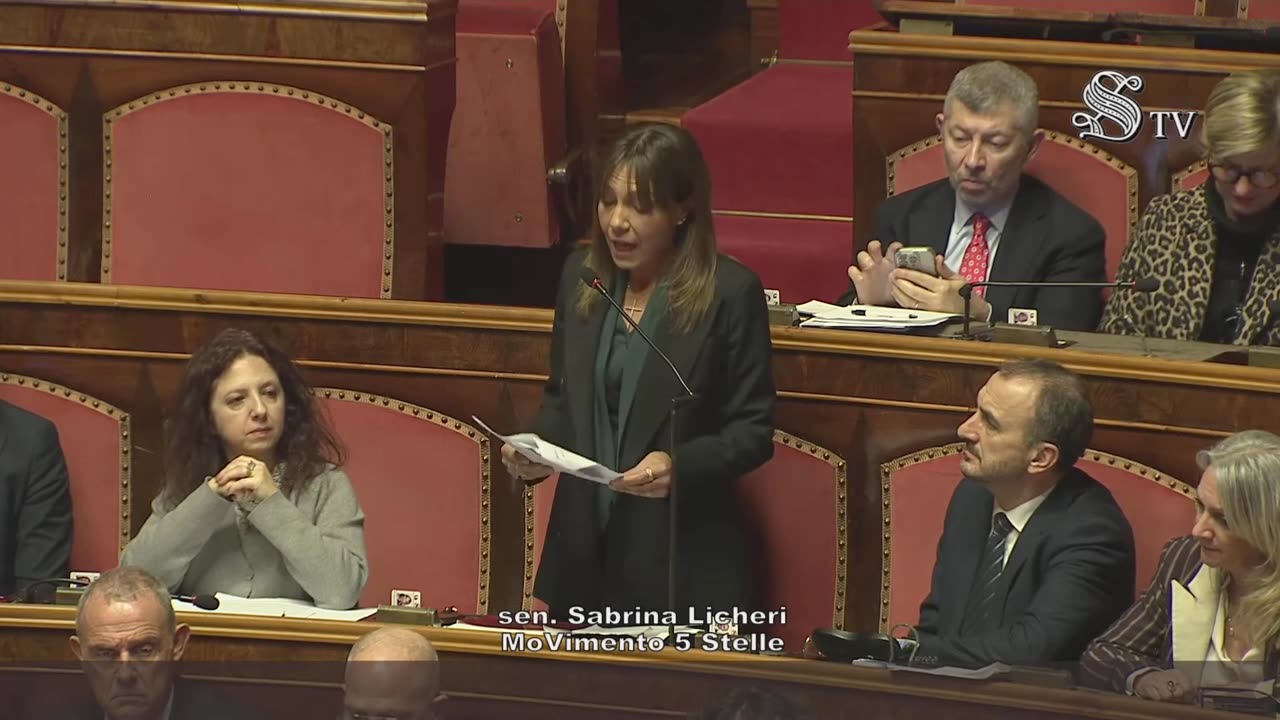 Licheri - Intervento in Senato (19.02.25)