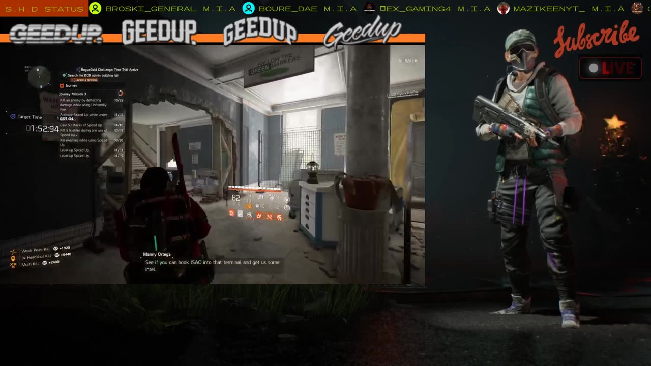 GameDay LivE! w/BiscuTMonkeY holds the no.1 Headband for Strategic gaming #BMh