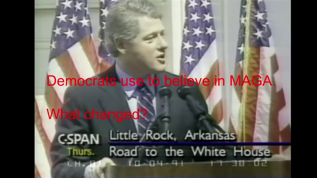 MAGA BILL CLINTON