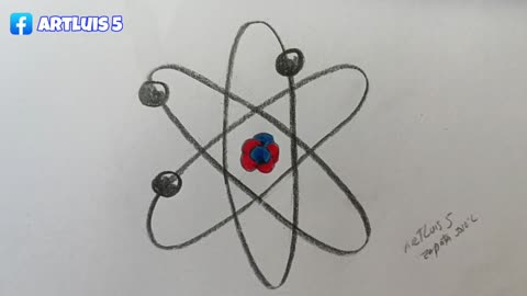 How to draw an atom