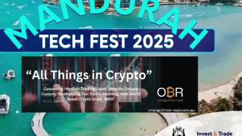 Join Orange Brick Road and Associates for an Exclusive Crypto Workshop at Mandurah Tech Fest 2025!