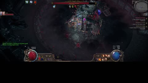 PoE 2 Frost Evasion Monk 66 and Chronomancer 64 Cruel Act 3 Boss