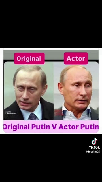 Original Putin v Actor Putin