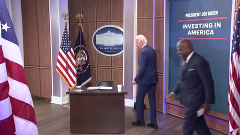 Biden.......on a movie set