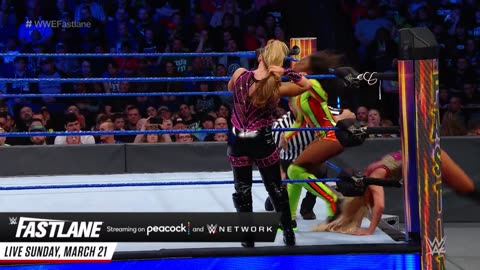 FULL MATCH - Becky Lynch & Naomi vs. Natalya & Carmella WWE Fastlane