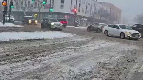 SNĚHOVÁ BOUŘE, USA - 29.11.2025