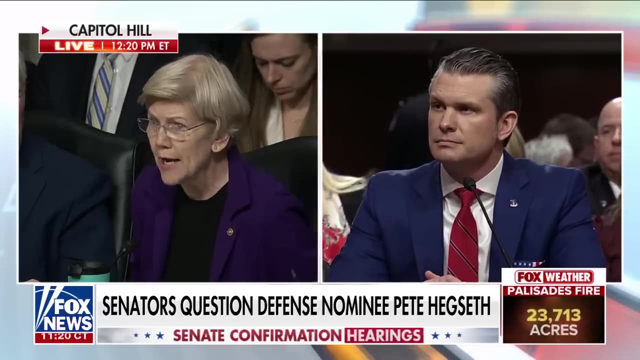 Pete Hegesth spars with Sen. Warren in HEATED exchange