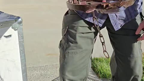 Man Closes Forearm in Wolverine Trap