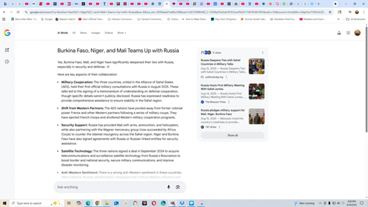 Be thou a guard unto Burkina Faso, Niger, and Mali!!!