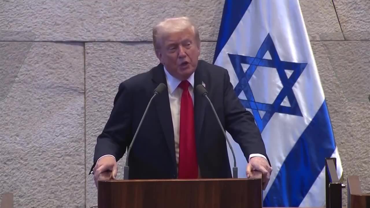 Trump Becomes First President In 15+ Years to Address Knesset (FULL REMARKS)