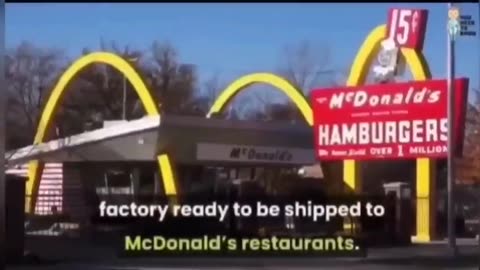 McDonalds Meat Factory