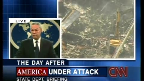 America Under Attack CNN September 12, 2001 200pm-259pm EDT