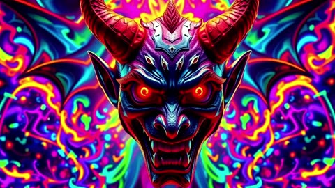 Psychedelic Trance - Devil Edition | Hallucinations Music Mix #psychedelictrance #psytrance #gothic