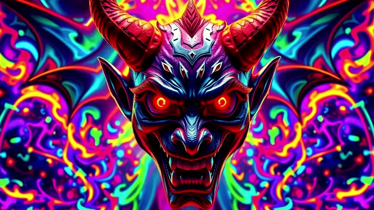 Psychedelic Trance - Devil Edition | Hallucinations Music Mix #psychedelictrance #psytrance #gothic