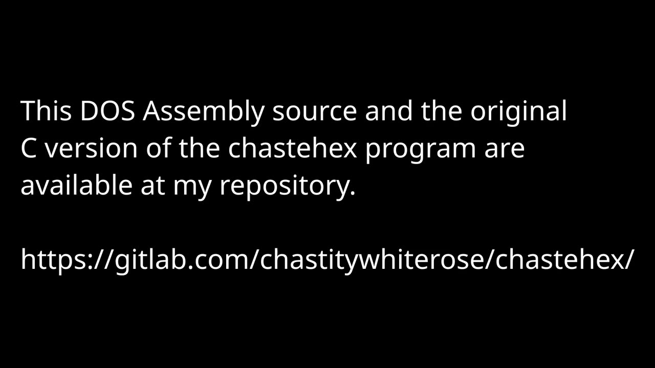 chastehex-DOS-32-bit