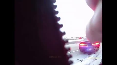 The Tennessee Highway Patrol shared video of a truck crashing into a cruiser during a traffic stop