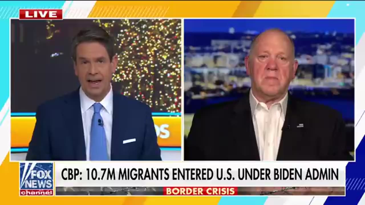 Tom Homan issues warning to migrant criminals_ 'Trump is going to take action'