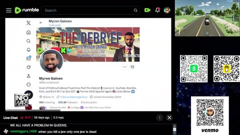 Live news Alex Jones Infowars Salty Cracker