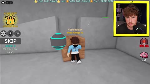 Becoming 999,999 IQ in Roblox!