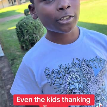 Children should t have to worry about these things.. | Message for POTUS