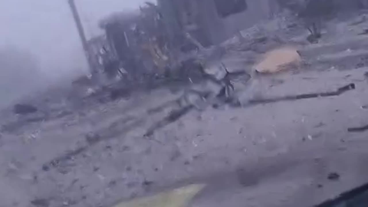 Intense Weather Causing Problems in Synelnykove, Dnipropetrovsk Region, 10km to the front line.