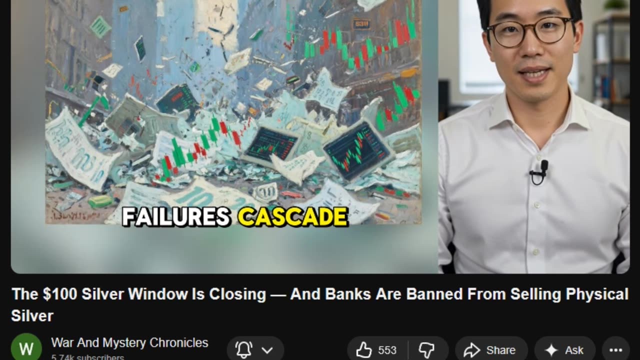 The $100 #Silver Window Is Closing — And Banks Are Banned From Selling Physical Silver