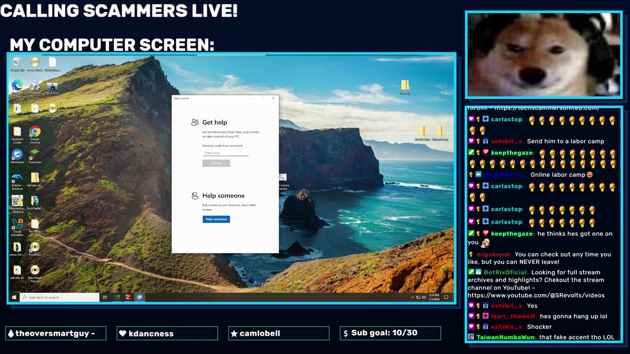 PT: 2 - RED STAR OS IS BACK! | Calling Scammers LIVE