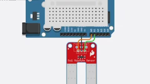 Learn Soil Moisture Sensor Arduino on #Tinkercad #Simulation #AeroArduino #STEM