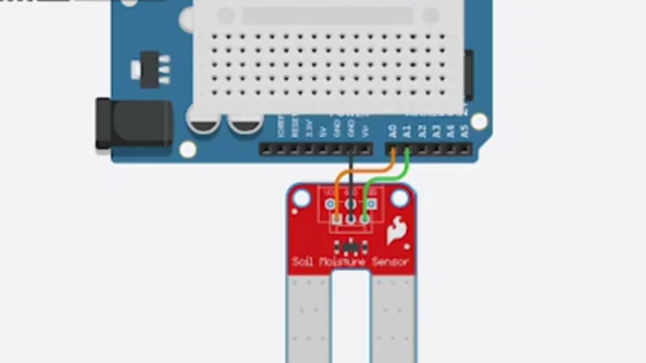 Learn Soil Moisture Sensor Arduino on #Tinkercad #Simulation #AeroArduino #STEM