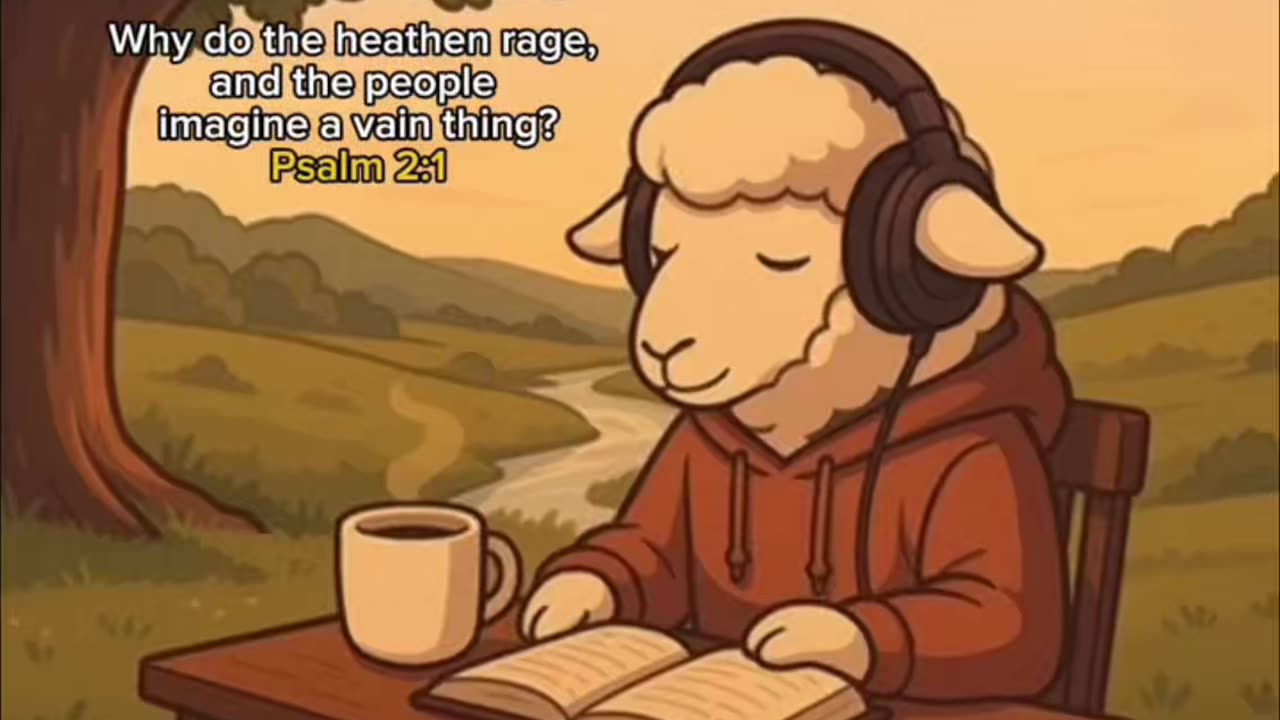 Psalm 2 — “Kingdom Peace” | LofiPsalm | 1-Hour Day & Night Scripture Meditation (Full Chapter)