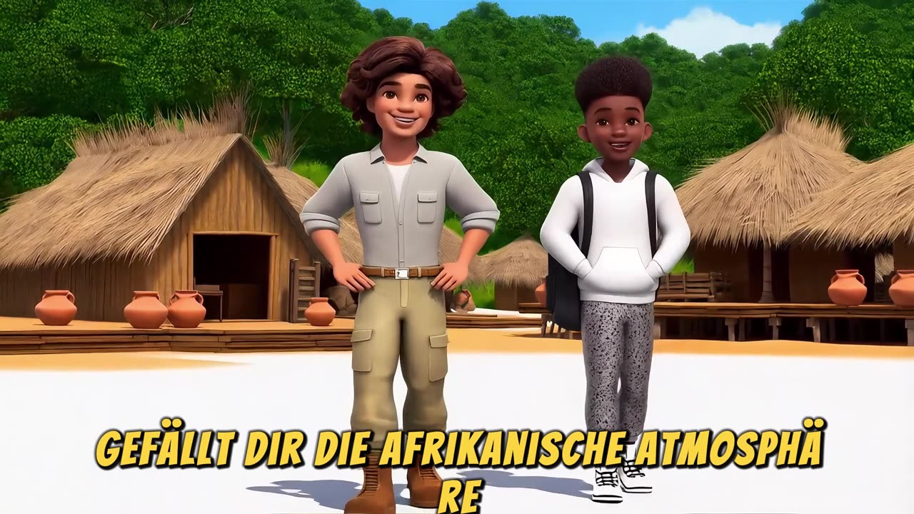 Wie war Youssefs Reise ✈️ nach Afrika 🌍, um das Unbekannte 🏕️🔍 zu entdecken?