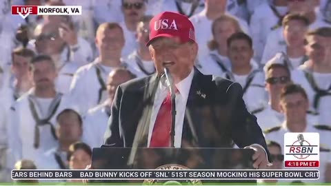 Trump: "...3,000 years and we're pretty close"