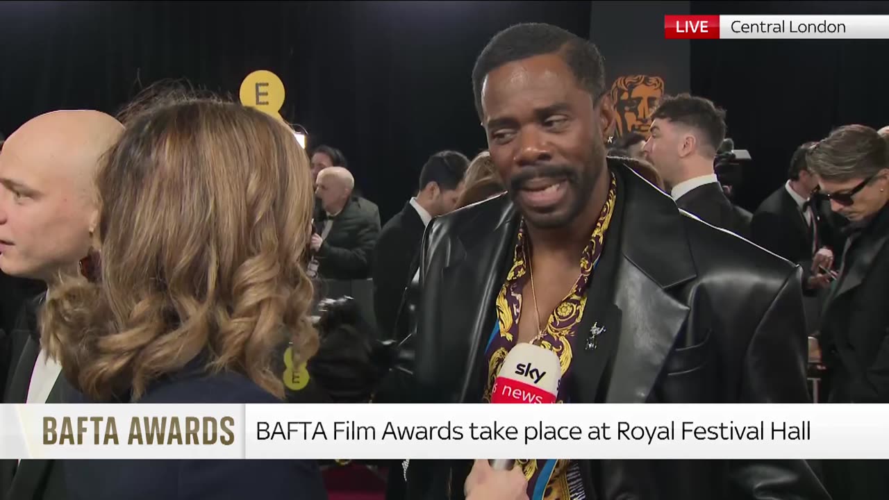 BAFTAs 2025: Colman Domingo on Sing Sing stars being denied visas due to previous convictions