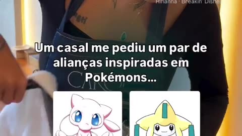 😍✨ These Pokémon-Themed Wedding Rings Are Pure Magic! | FeedMyCuriosity