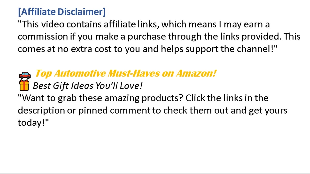 🚗 Must-Have Automotive Gadgets & Gift Ideas on Amazon! | Shop Now!