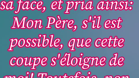 "La Soumission de Jésus à la Volonté du Père" Matthieu 26:39#shorts #youtube #jesus #ytshorts #yt