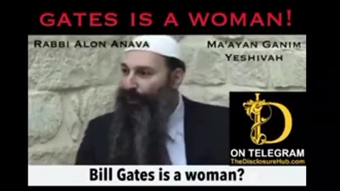 RABBI CLAIMS BILL GATES IS A WOMAN 💥